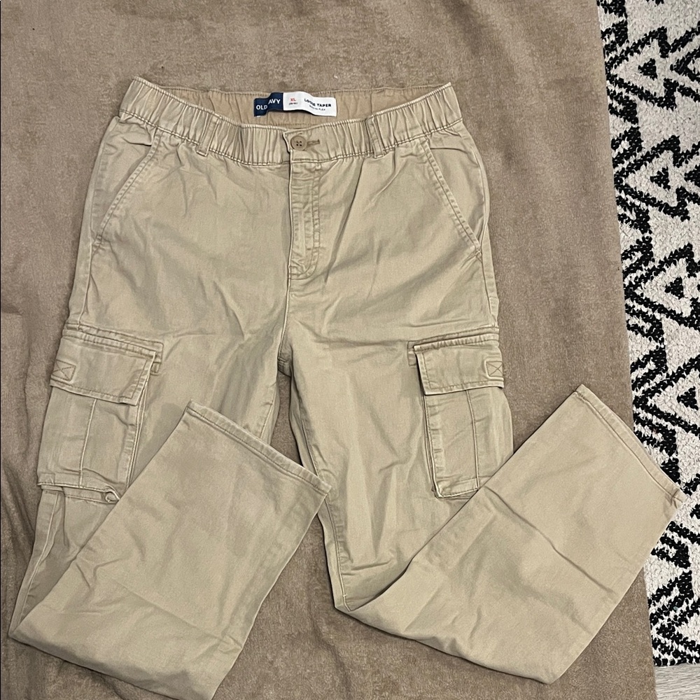 Old Navy Kids Beige Cargo Pants